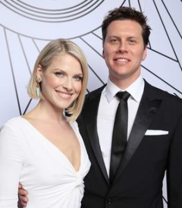 Ali Larter and Hayes MacArthur-denitza